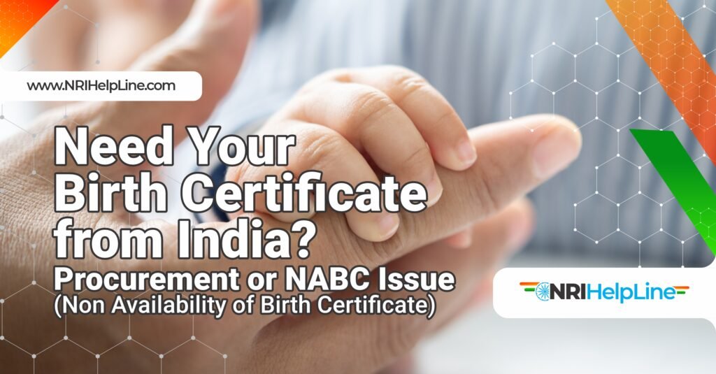 Image showcasing Docs | Birth Certificate | NRIHelpline